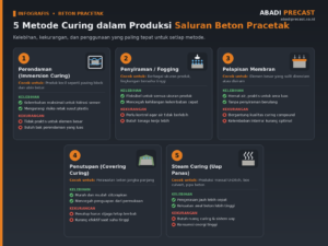 metode curing beton pracetak